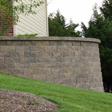 Non-Tumbled Versa-lok Retaining Wall