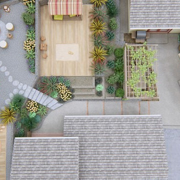 Multi-Level Hillside Makeover