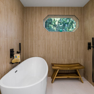 Master Bathroom Perfection With Nature Inspired Materials