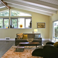 Mid century living room