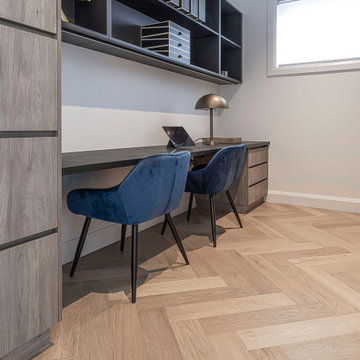 Engineered European Oak Herringbone Parquetry