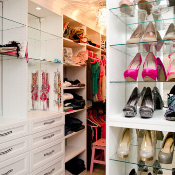 Girly Walk In Closet