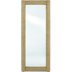 Currey and Company - Currey and Company 1000-0043 Vilmar - 74" Floor Mirror - Wrapped in natural abaca rope, the Vilmar Floor MiVilmar 74" Floor Mir Natural/Mirror *UL Approved: YES Energy Star Qualified: n/a ADA Certified: n/a  *Number of Lights:   *Bulb Included:No *Bulb Type:No *Finish Type:Natural/Mirror