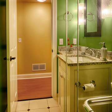 Transitional Craft Room, Bedroom, Family Room, & 2nd Floor Primary Suite
