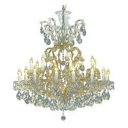 Inviting Home - Maria Theresa Crystal Chandelier - Chandeliers