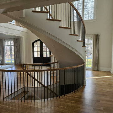 Project #116 | Elegant Curved Staircase