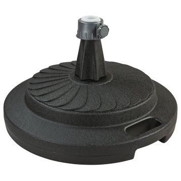 Plc-00290 Free Standing Commercial Umbrella Stand 00290 Black