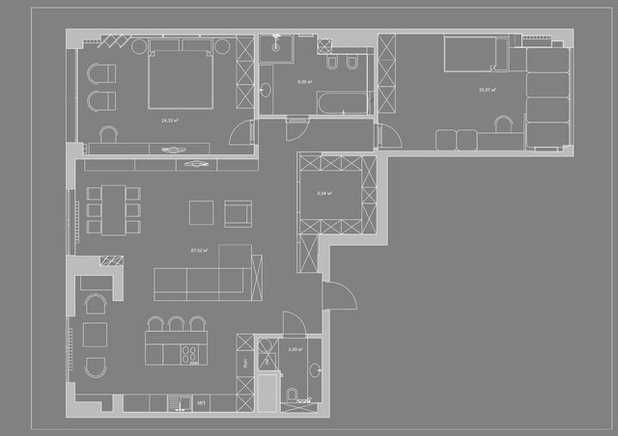 Лофт План этажа by Home Design