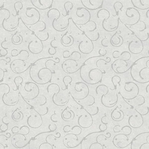 Lucia Ikat Wallpaper Navy//Aqua