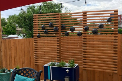 Patio - contemporary patio idea in Denver