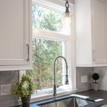 Modern Farmhouse Kitchen and Home Bar