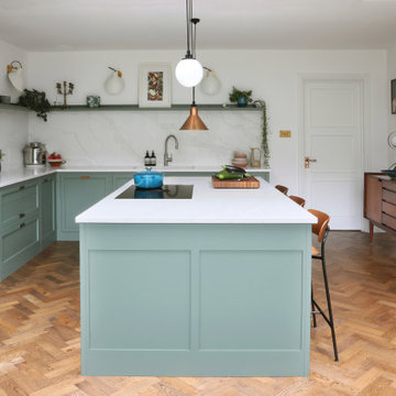 Southfields Inset Handle Shaker Kitchen
