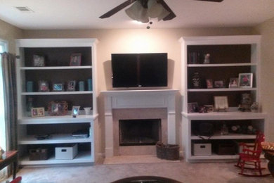 Family room - craftsman family room idea in Atlanta