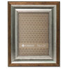5x7 Tatum Silver and Gold Picture Frame