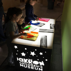 Akron Children's Museum Light Table - Lighting