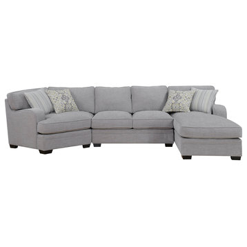 Christopher Sectional Chofa, Right Side Facing Chaise