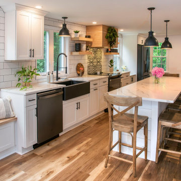 A Light-Filled Kitchen in Historic Amherst, New Hampshire
