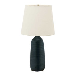 House of Troy 31" Black Matte Table Lamp (Shade Packed Separately) - Table Lamps