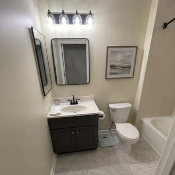Double Bathroom Remodel in Alexandria, Virginia