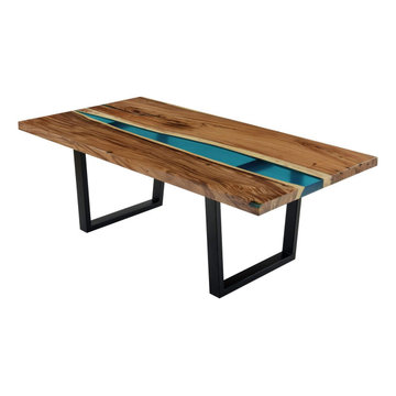 Resin Monkey Pod Tables