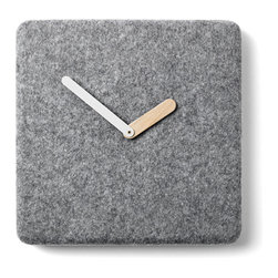 Norm - Felt Panels Clock - Clocks