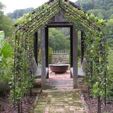 Outdoor dining area