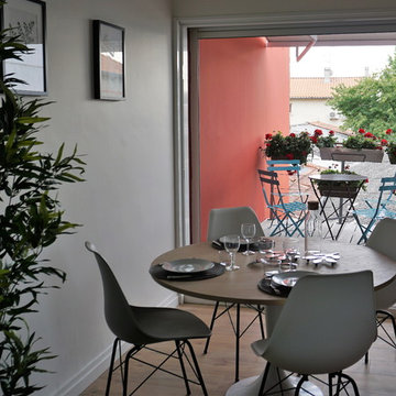 Une terrasse sur les toits