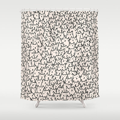 Eclectic Shower Curtains by Society 6