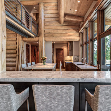 Breckenridge Contemporary Log Cabin