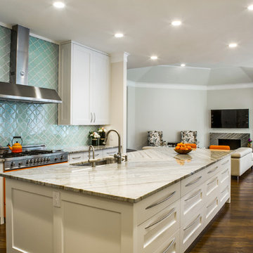 Corteccia Kitchen and Fireplace