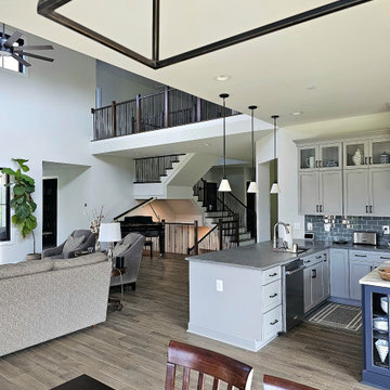Project #109 | U-Shaped Stairs in Countryside Retreat
