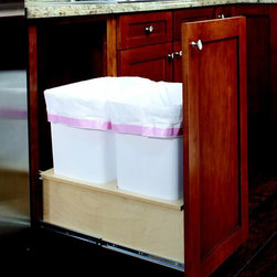 Pull Out Trash & Recycling Bins - Recycling Bins