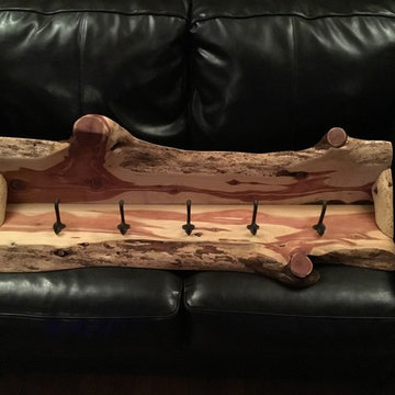 Cedar Mill Designs Coat Rack w/ Shelf