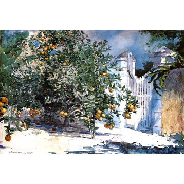 Winslow Homer Orange Tree Nassau Wall Decal