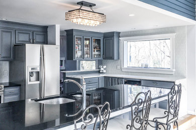 Kitchen - contemporary kitchen idea in Boston
