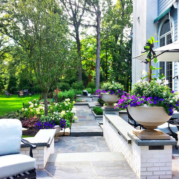 Lake Forest Outdoor Living and Dining Terrace