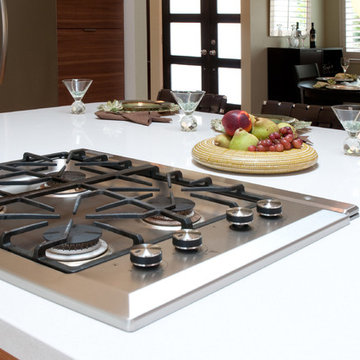 Mid Century Modern Kitchen in Rio Del Mar, CA