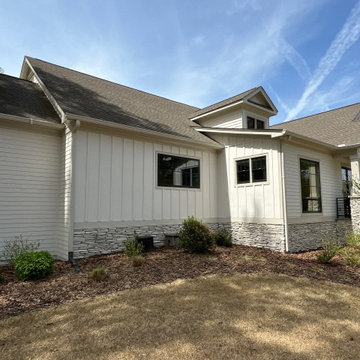 Alpharetta, GA James Hardie Siding and Andersen Window Replacement