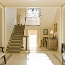 green stairs