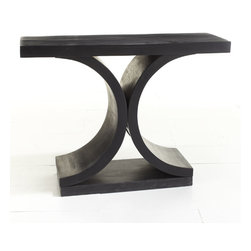 Mid-Century Modern Console Table - Black - Buffets And Sideboards
