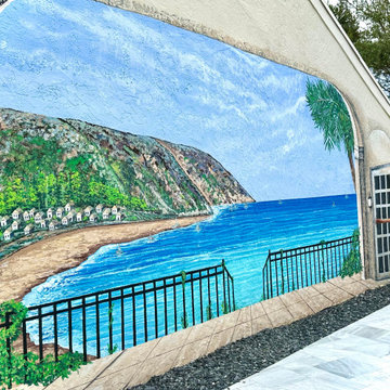 Trompe l'oeil Outdoor Mural