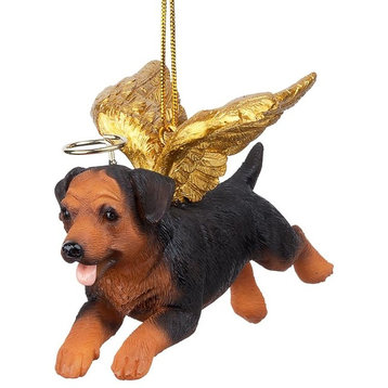 Angel Rottweiler Ornament