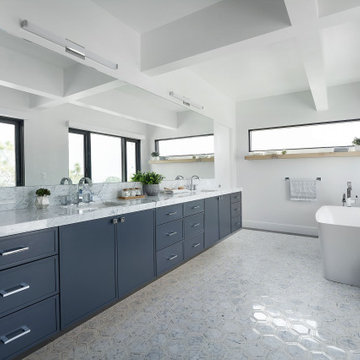 Del Mar Ocean View Modern Tri-Level Full Home Renovation