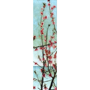 Charles Caryl Coleman Blossoming Pink Branches Wall Decal Print