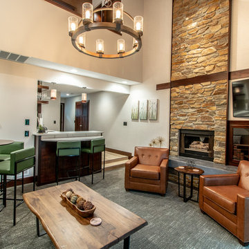Full Condo Renovation: Basic 80's to Rustic Transitional