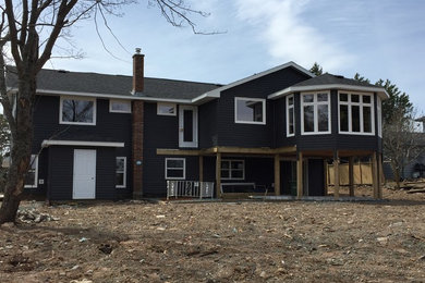 Example of an exterior home design in Other