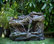 39" Tall Outdoor 4-Tier Rainforest Waterfall Fountain with LED Lights