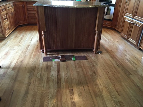 Restaining Finishing Hardwood Floor What Works With Cherry Cabinets Restaining Finishing Hardwood Floor, Whitewash Cherry Cabinets