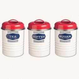 Nostalgic Tea, Coffee & Sugar Canisters - Kitchen Canisters And Jars