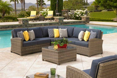 Example of a patio design in Calgary